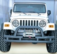 Μπροστινός σωληνωτός προφυλακτήρας Titanium  Wrangler &  CJ  76-06 Rugged Ridge XTREME4X4