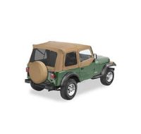 Soft Top για Wrangler YJ 88-95 . Περιλαμβάνει μαλακές επάνω πόρτες για χρήση με μεταλλικές μισές πόρ Soft / Hard Top YJ XTREME4X4