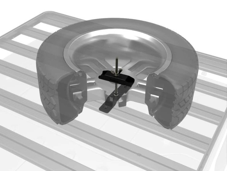 Spare Wheel Clamp / Low Profile – by Front Runner Front Runner XTREME4X4